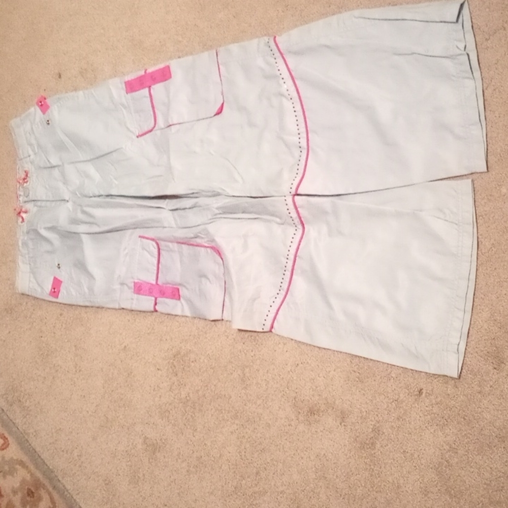 EUC Caffeine size small 30 inch waist blue raver parachute phat pants